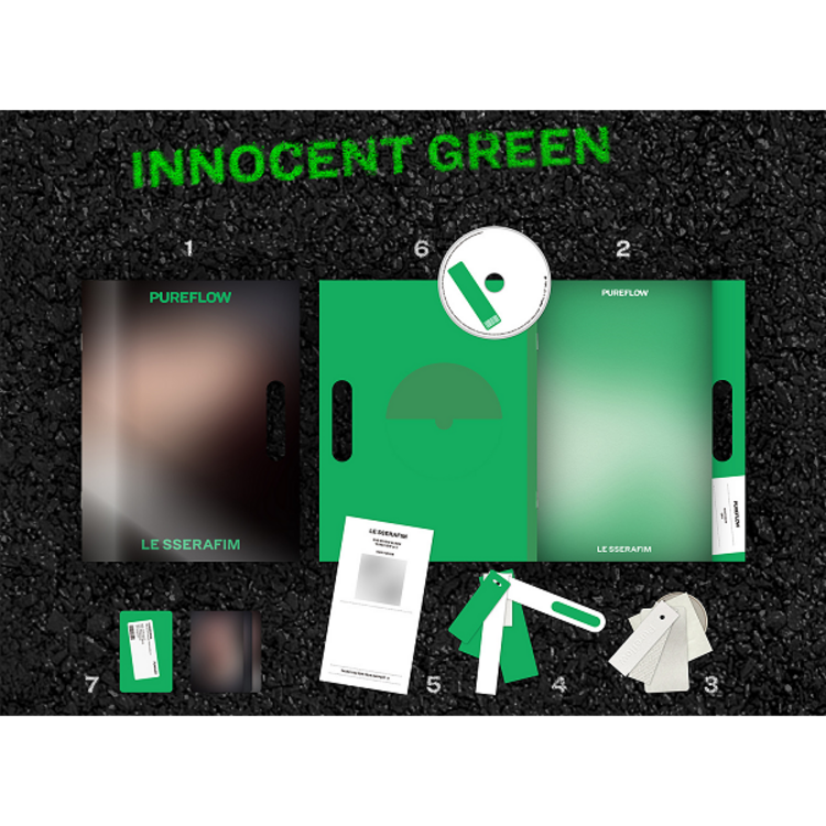 [PREORDER] LE SSERAFIM (르세라핌) - PUREFLOW PT.1 - [COMPACT VER.] - 2ND STUDIO ALBUM