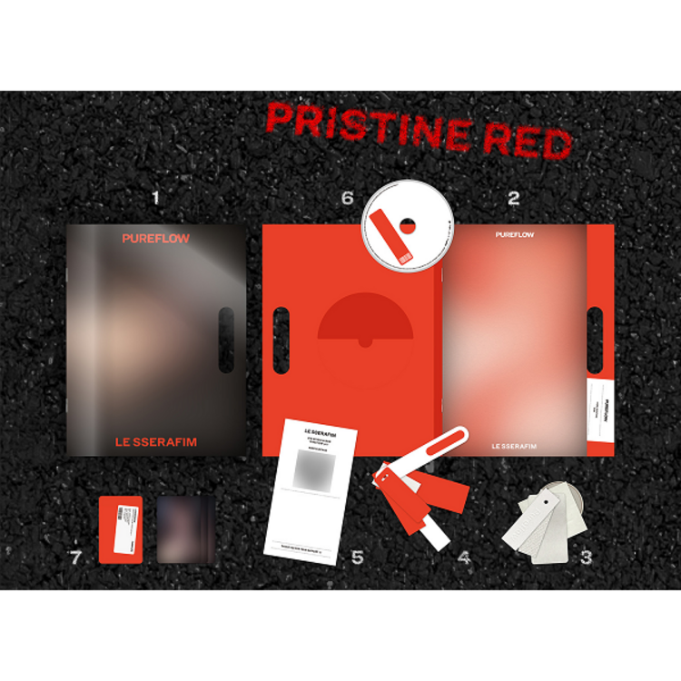[PREORDER] LE SSERAFIM (르세라핌) - PUREFLOW PT.1 - [COMPACT VER.] - 2ND STUDIO ALBUM