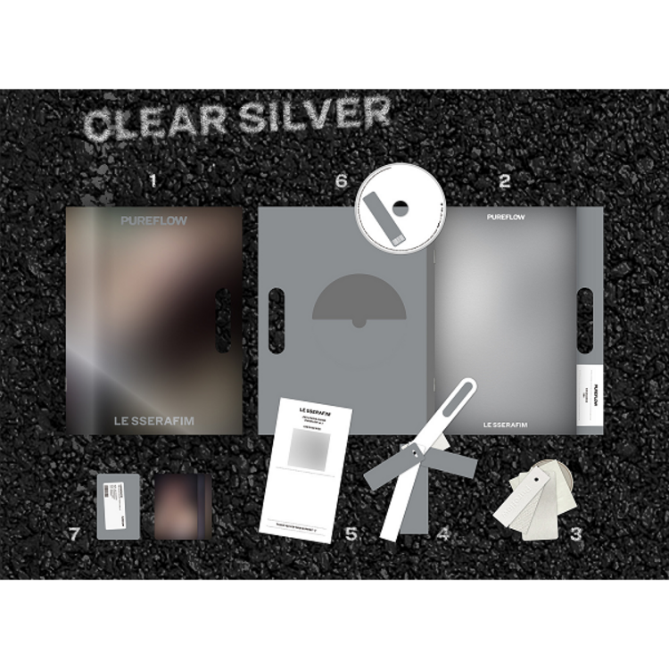 [PREORDER] LE SSERAFIM (르세라핌) - PUREFLOW PT.1 - [COMPACT VER.] - 2ND STUDIO ALBUM