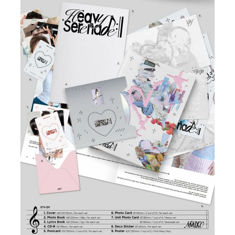 [PREORDER] NMIXX (엔믹스) - HEAVY SERENADE - 5TH EP