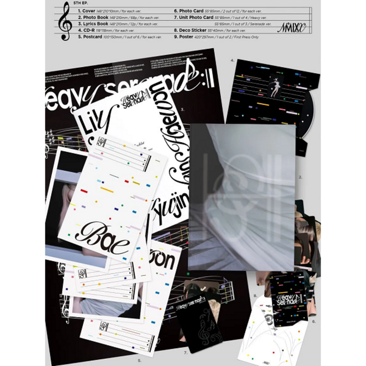 [PREORDER] NMIXX (엔믹스) - HEAVY SERENADE - 5TH EP