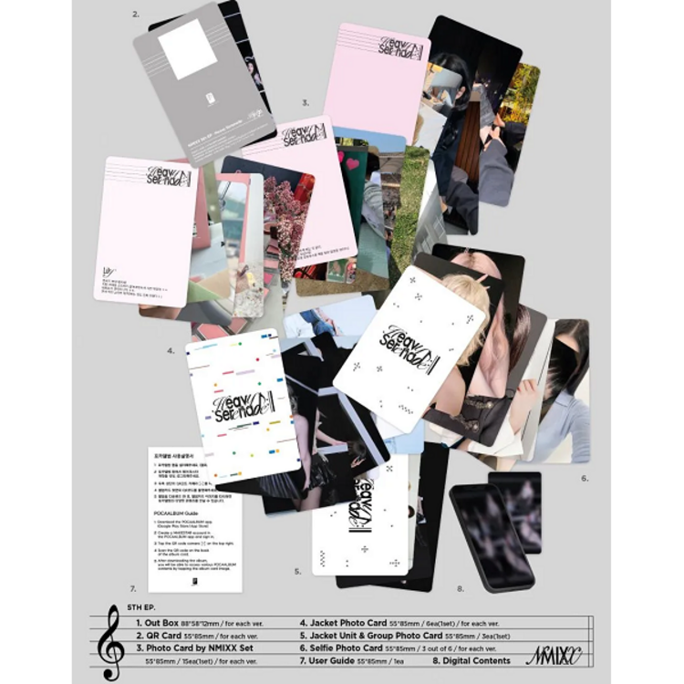 [PREORDER] NMIXX (엔믹스) - HEAVY SERENADE - [POCA ALBUM] - 5TH EP