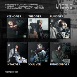 P1HARMONY (피원하모니) - UNIQUE (MEMBER COMPACT) - 9TH MINI ALBUM