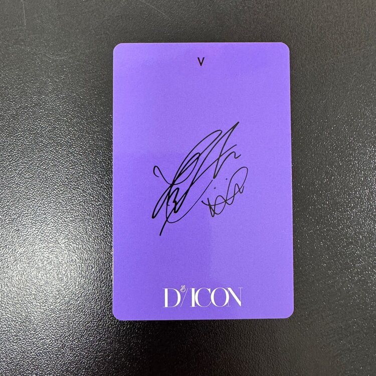 BTS (방탄소년단) - [D/ICON] RANDOM PHOTOCARD