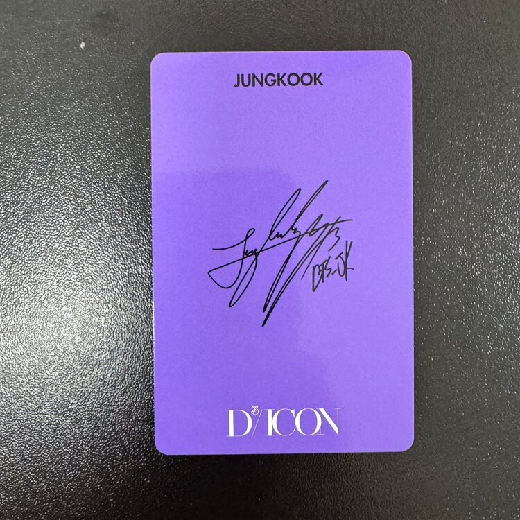 BTS (방탄소년단) - [D/ICON] RANDOM PHOTOCARD