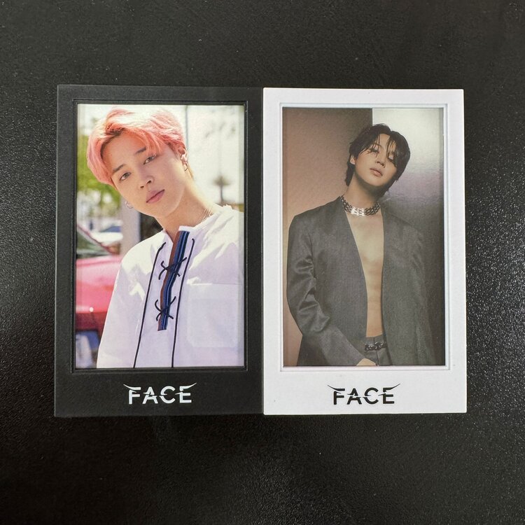 JIMIN (지민) [BTS] - FACE - PHOTOCARD FRAME + RANDOM JIMIN PHOTOCARD