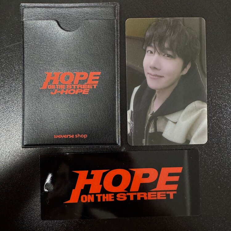 J-HOPE (제이홉) [BTS] - HOPE ON THE STREET VOL.1 - STICKY WALLET + RANDOM J-HOPE PHOTOCARD + BOOKMARK