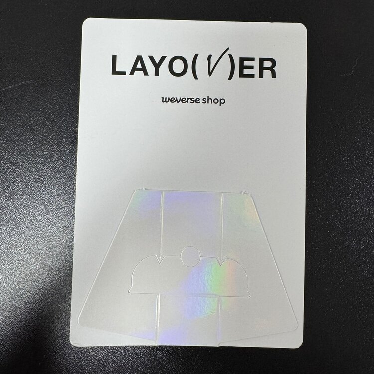 V (김태형) [BTS] - LAYOVER - POSTCARD FRAME