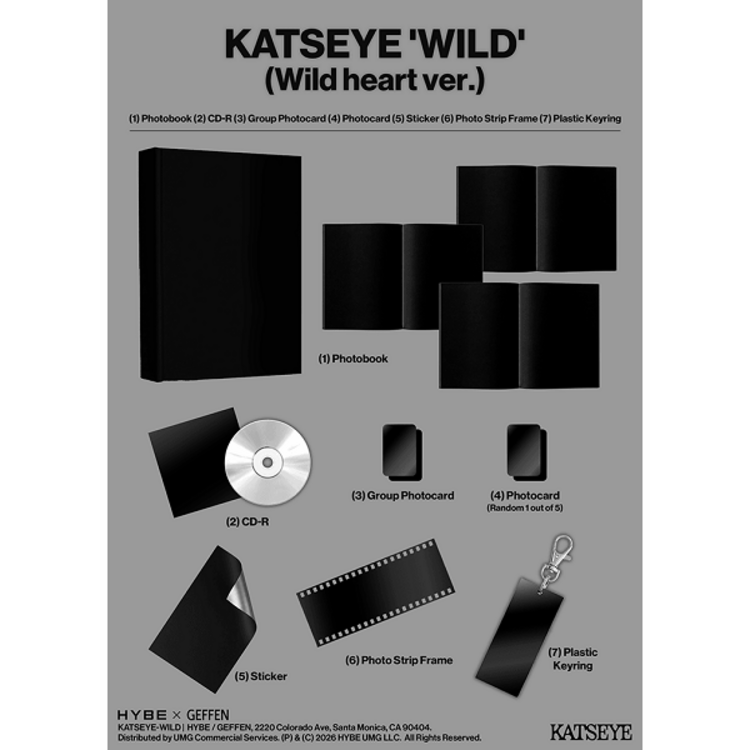 [PREORDER] KATSEYE - WILD - 3RD EP