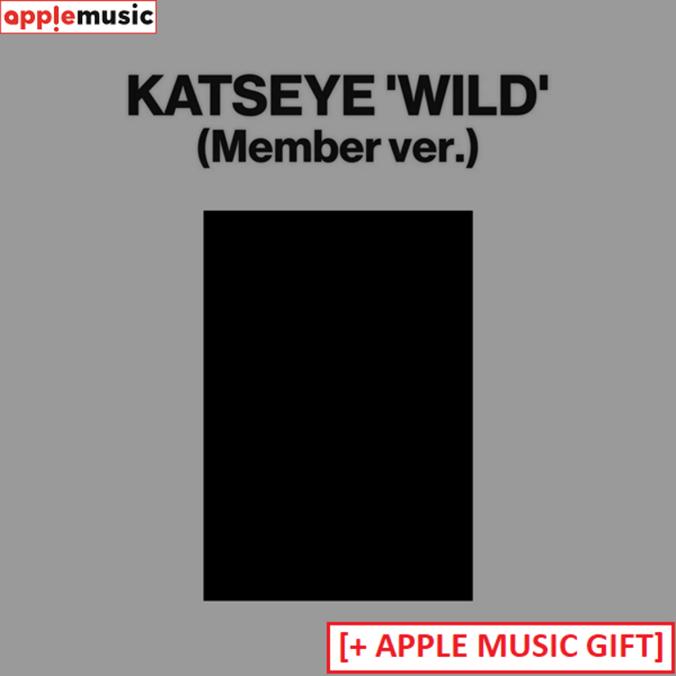 [PREORDER] KATSEYE - WILD - [MEMBER VER.] - 3RD EP + [APPLE MUSIC GIFT]
