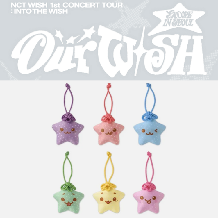[PREORDER] NCT WISH (엔시티 위시) - [1ST CONCERT TOUR "INTO THE WISH : OUR WISH"] WISH CHARM