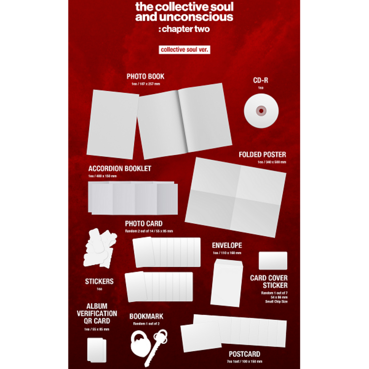 [PREORDER] BILLLIE (빌리) - THE COLLECTIVE SOUL AND UNCONSCIOUS : CHAPTER TWO - 1ST ALBUM