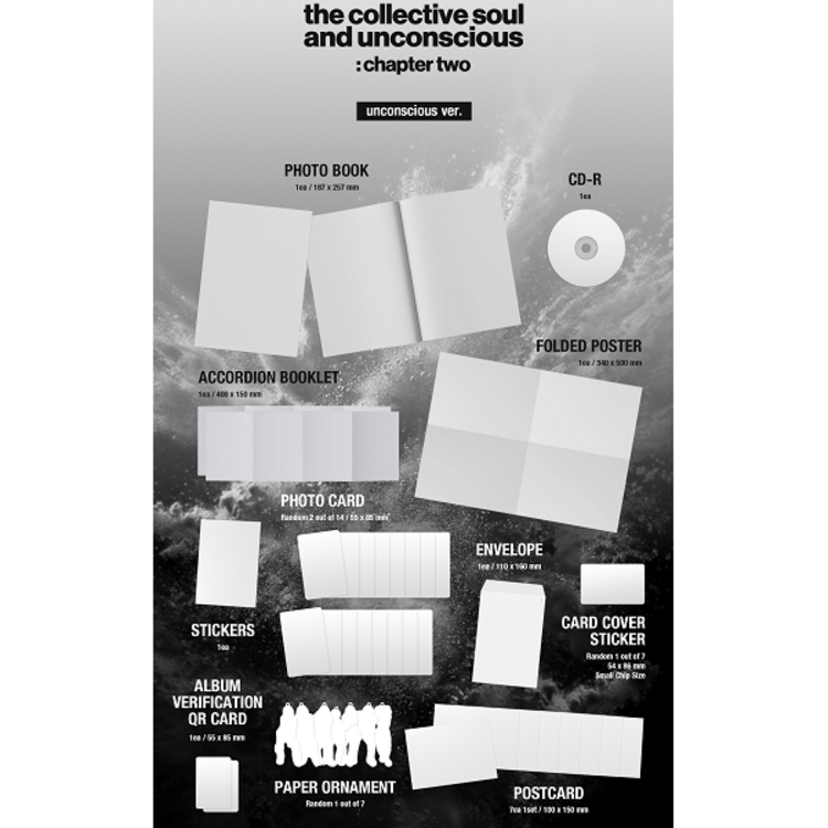 [PREORDER] BILLLIE (빌리) - THE COLLECTIVE SOUL AND UNCONSCIOUS : CHAPTER TWO - 1ST ALBUM