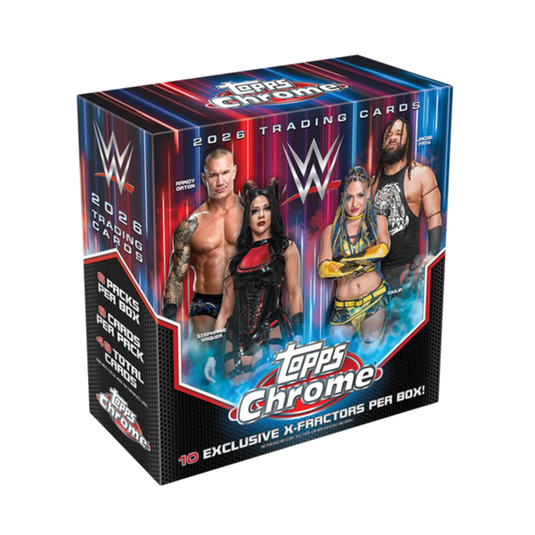 TOPPS CHROME - 2026 WWE - MEGA BOX