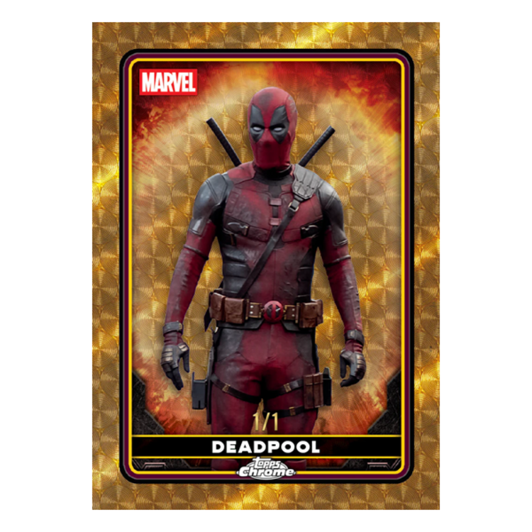 TOPPS CHROME - DEADPOOL 2025 - VALUE BOX