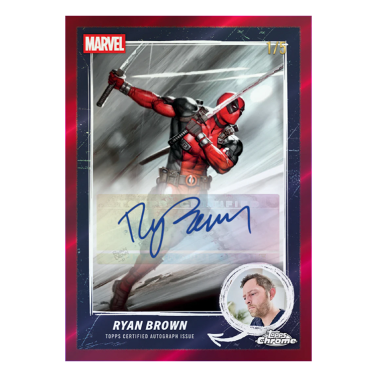 TOPPS CHROME - DEADPOOL 2025 - VALUE BOX