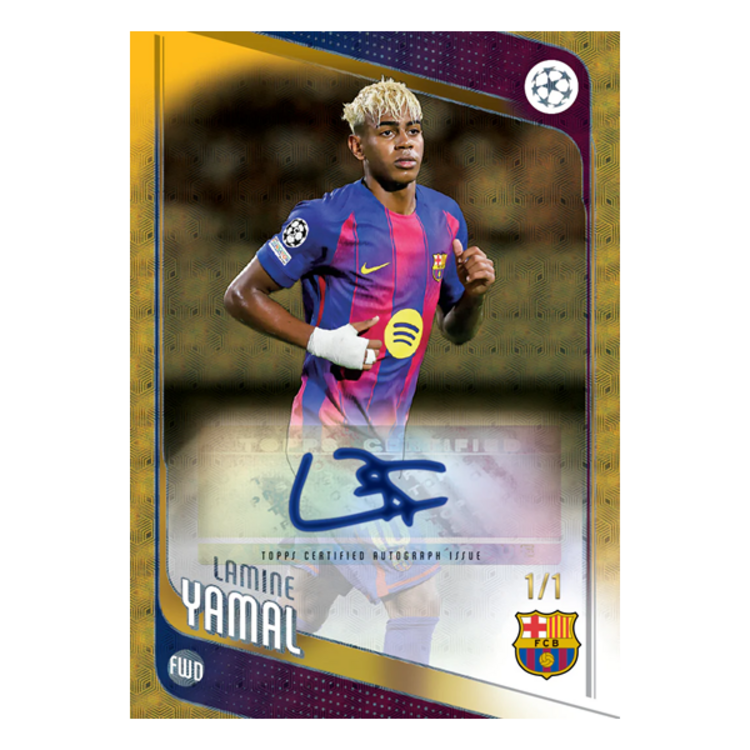 TOPPS - UEFA CLUB COMPETITIONS [2025/26] - SPRING TIN