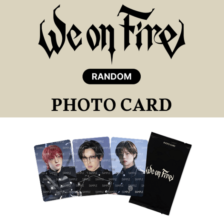 [PREORDER] &TEAM (エンティーム) - [3RD EP "WE ON FIRE"] RANDOM PHOTOCARD