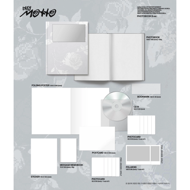 [PREORDER] ITZY (있지) - MOTTO - [PHOTOBOOK VER.] - 12TH MINI ALBUM
