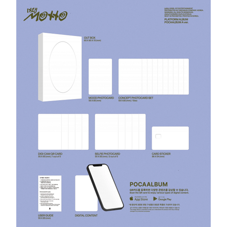 [PREORDER] ITZY (있지) - MOTTO - [POCA ALBUM] - 12TH MINI ALBUM