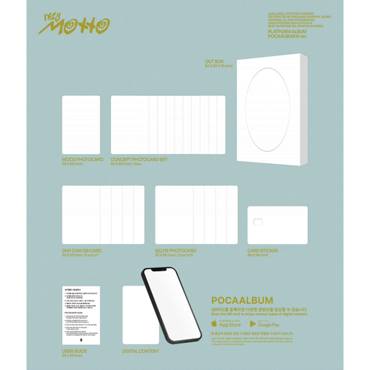 [PREORDER] ITZY (있지) - MOTTO - [POCA ALBUM] - 12TH MINI ALBUM