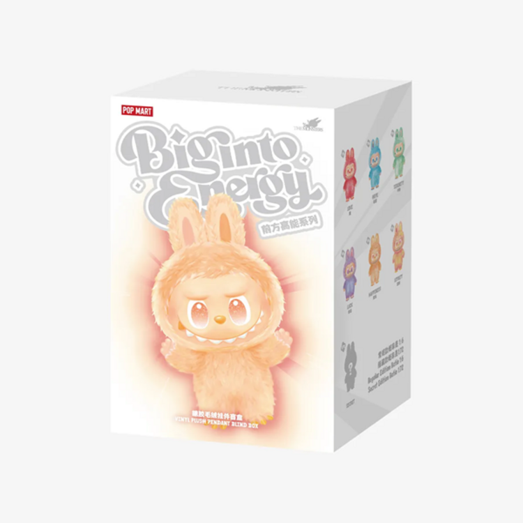 POP MART POP MART - THE MONSTERS "LABUBU" [BIG INTO ENERGY SERIES] - PLUSH PENDANT BLINDBOX