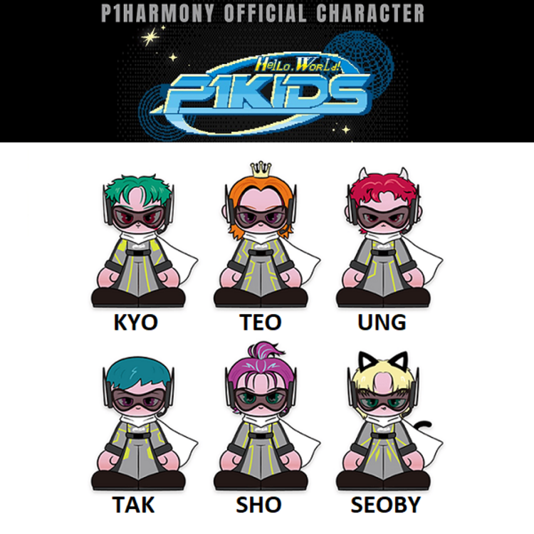 P1HARMONY (피원하모니) - [HELLO, WORLD!] OFFICIAL CHARACTER DOLL (HERO VER.)