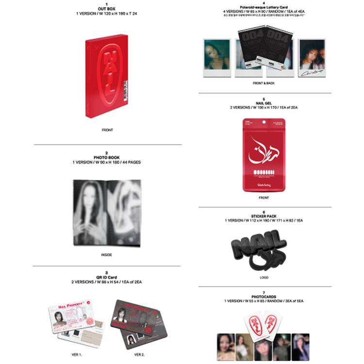 YVES (이브) - NAIL - [MD / LIMITED EDITION] - 4TH EP