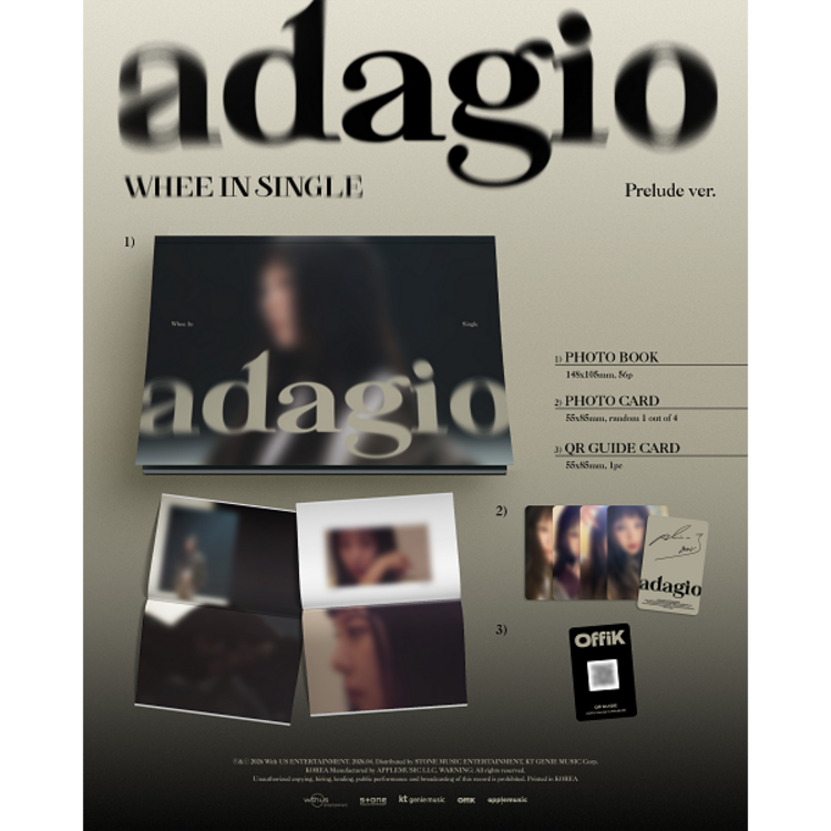 WHEE IN (휘인) [MAMAMOO] - ADAGIO - [PRELUDE VER.] - SINGLE ALBUM