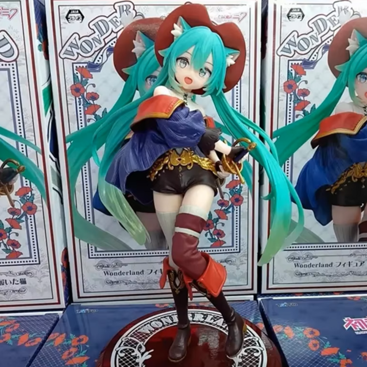 TAITO VOCALOID - HATSUNE MIKU [PUSS IN BOOTS] - WONDERLAND FIGURE