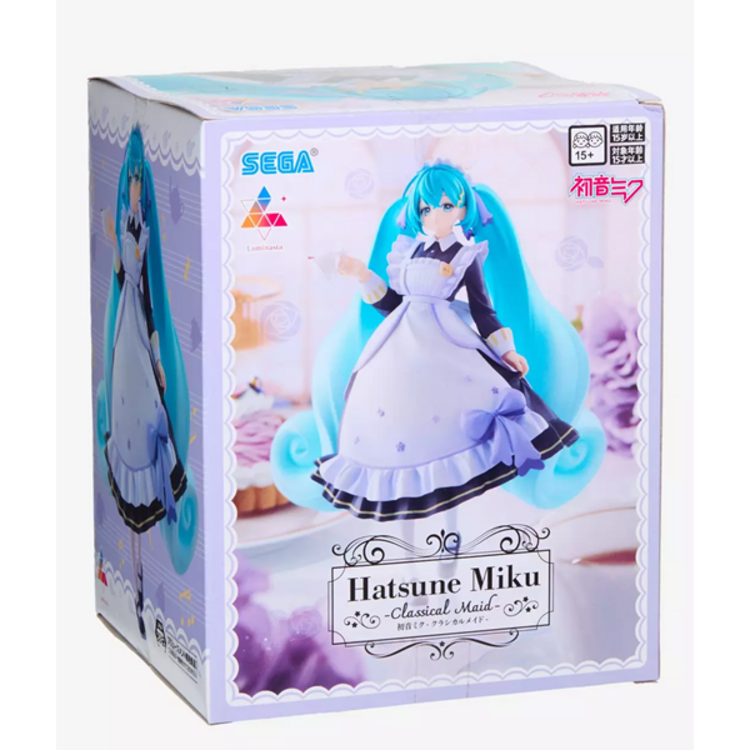 SEGA VOCALOID - HATSUNE MIKU [CLASSICAL MAID] - LUMINASTA FIGURE