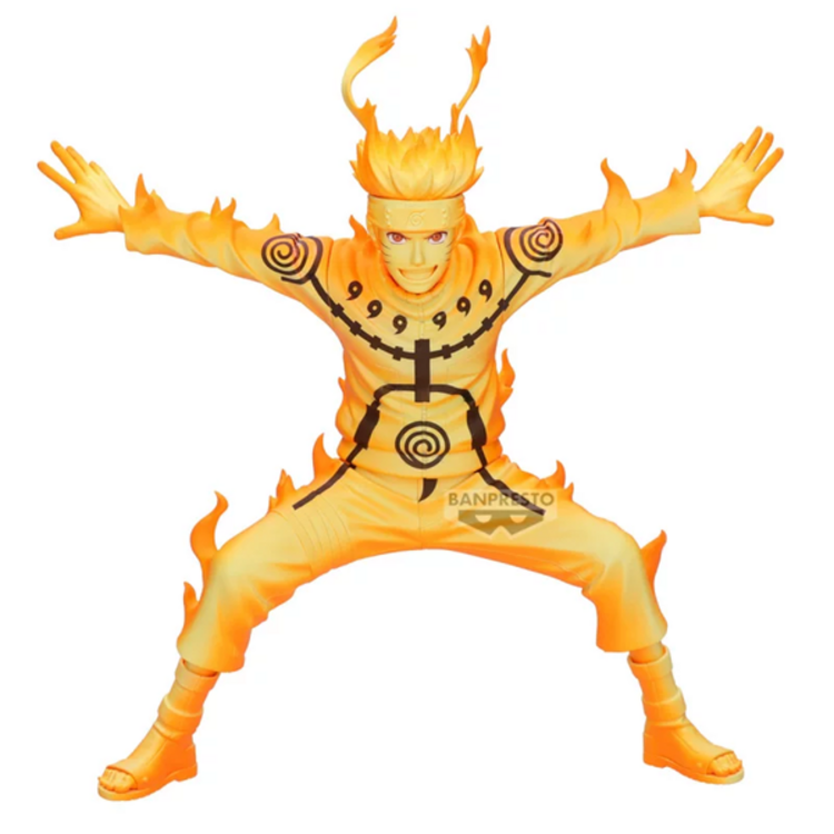 BANPRESTO NARUTO SHIPPUDEN - UZUMAKI NARUTO II - GRANDISTA FIGURE