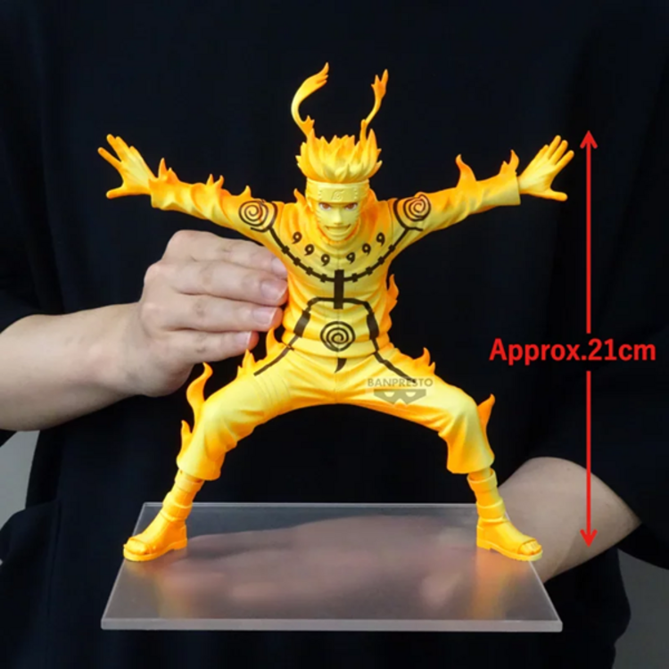 BANPRESTO NARUTO SHIPPUDEN - UZUMAKI NARUTO II - GRANDISTA FIGURE