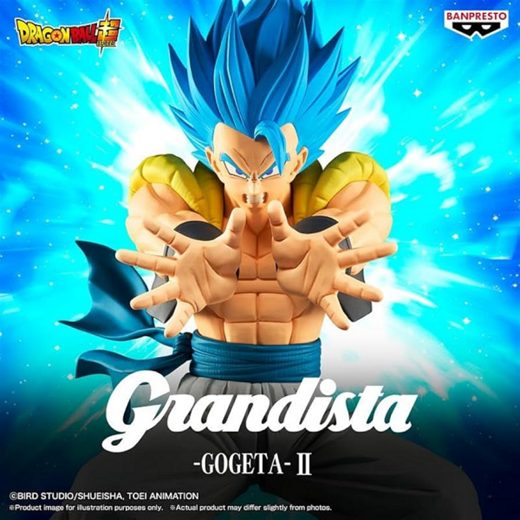 BANPRESTO DRAGON BALL SUPER - GOGETA II - GRANDISTA FIGURE