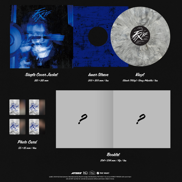 [PREORDER] MINGI (민기) [ATEEZ] - [FIX OFF] DESIRE PROJECT : ORIGIN - VINYL