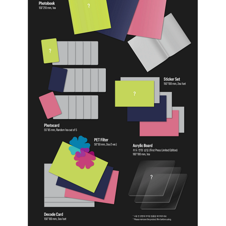 [PREORDER] AND2BLE (앤더블) - SEQUENCE 01 : CURIOSITY - 1ST MINI ALBUM