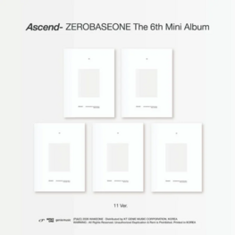 [PREORDER] ZEROBASEONE (제로베이스원) - [ASCEND-] - [11 VER.] - 6TH MINI ALBUM