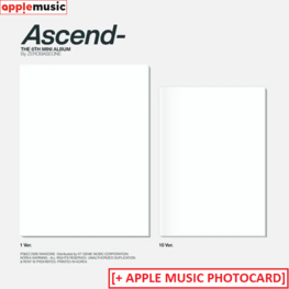 [PREORDER] ZEROBASEONE (제로베이스원) - [ASCEND-] - [PHOTOBOOK VER.] - 6TH MINI ALBUM + [APPLE MUSIC PHOTOCARD]