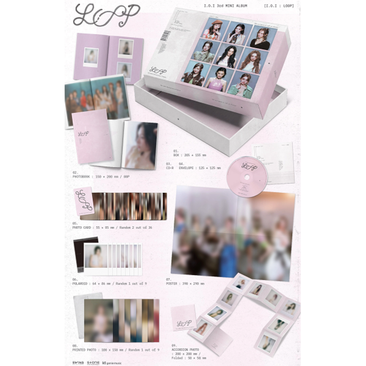 [PREORDER] I.O.I (아이오아이) - [I.O.I : LOOP] - 3RD MINI ALBUM