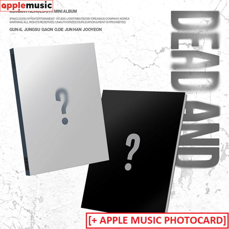 XDINARY HEROES (엑스디너리 히어로즈) - DEAD AND - 8TH MINI ALBUM + [APPLE MUSIC PHOTOCARD]