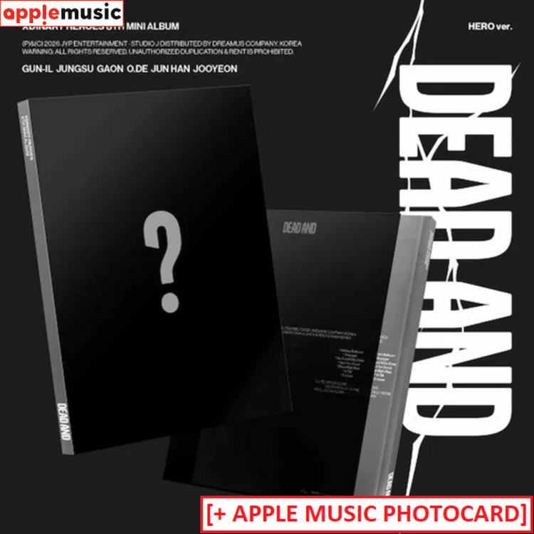 XDINARY HEROES (엑스디너리 히어로즈) - DEAD AND - 8TH MINI ALBUM + [APPLE MUSIC PHOTOCARD]
