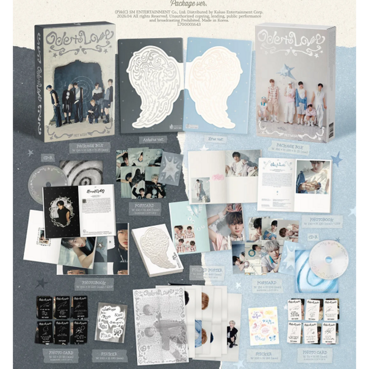 NCT WISH (엔시티 위시) - ODE TO LOVE - [PACKAGE VER.] - 1ST FULL ALBUM