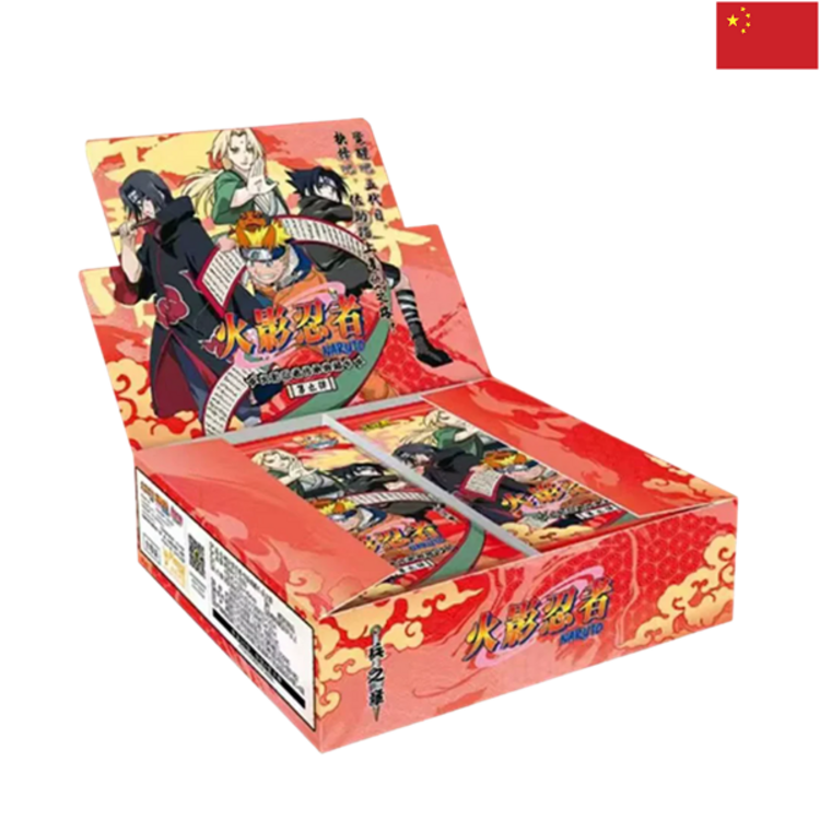 KAYOU CARD - [DISPLAY 30 BOOSTERS] NARUTO TIER 2 WAVE 9 (T2W9)