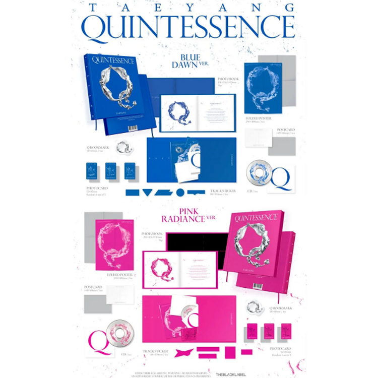 [PREORDER] TAEYANG (태양) - QUINTESSENCE - 4TH ALBUM