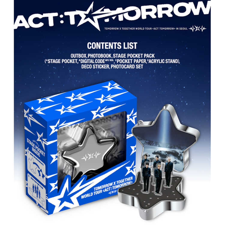 [PREORDER] TXT (투모로우바이투게더) - WORLD TOUR [ACT: TOMORROW] IN SEOUL - [DIGITAL CODE] PACKAGE