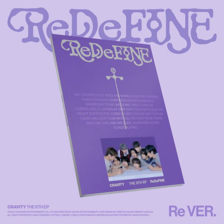 CRAVITY (크래비티) - REDEFINE - [RE VER.] - THE 8TH EP