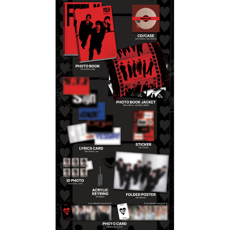 82MAJOR (82메이저) - FEELM - [PHOTOBOOK VER.] - 5TH MINI ALBUM