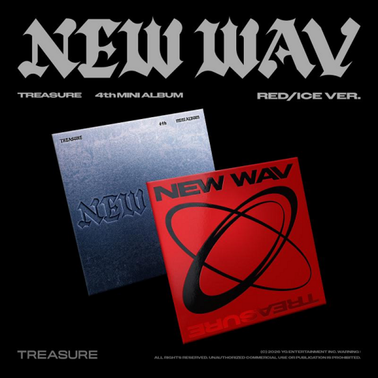 [PREORDER] TREASURE (트레저) - NEW WAV - 4TH MINI ALBUM