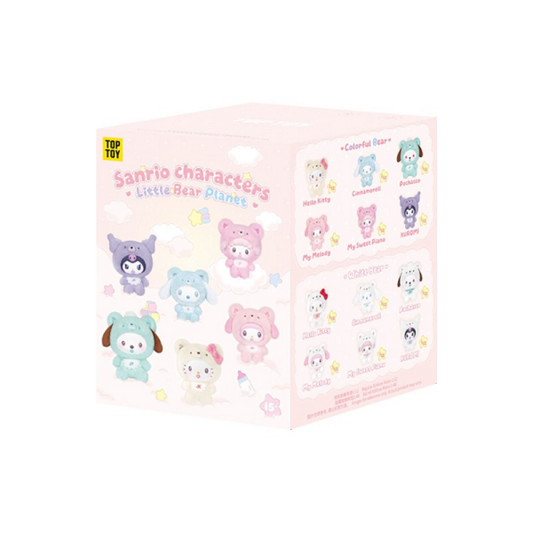 TOP TOY - SANRIO CHARACTERS [LITTLE BEAR PLANET] - PLUSH BLINDBOX