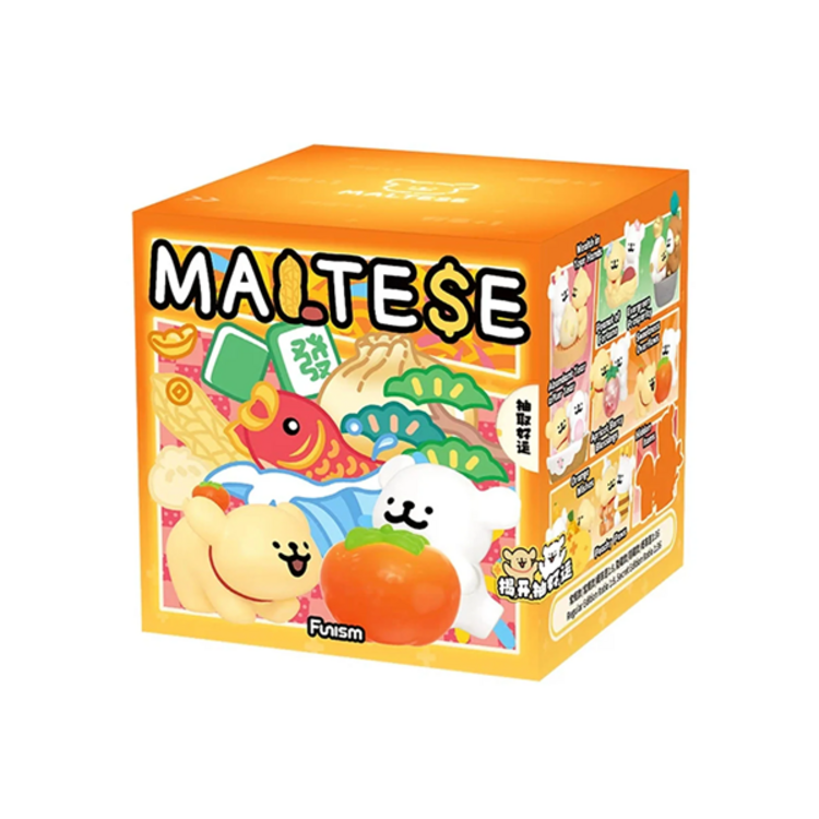 FUNISM - MALTESE [LUCKY PAWS SERIES] - BLINDBOX MINI FIGURE